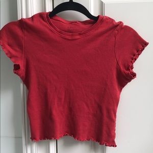 Brandy Melville red top